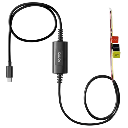 70mai Hardwire  Kit UP03 A800SE/T800/M800/X800/A810/A810S/M500/Omni Negro