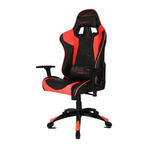 Silla Gaming Drift DR300 Negro/Rojo PU 150kg 135°
