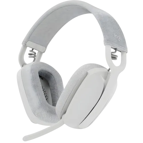 Logitech Zone Vibe 100 Blanco Diadema Bluetooth 5.2 20h Multipunto Auriculares inalámbricos