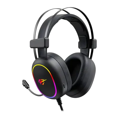 Auriculares Gaming Havit H2016D RGB Micrófono con Boom Jack 3.5mm + USB