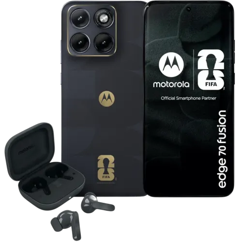 Motorola Edge 70 Fusion 5G 8GB/256GB Pantone Silhouette Edición FIFA 6,78 pulgadas 144Hz 50MP 68W NFC + Buds Bass