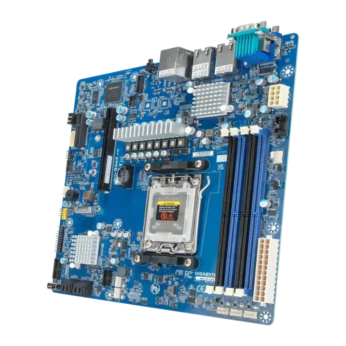 Placa base Gigabyte B650 AM5 DDR5 Micro-ATX Azul MC13-LE1
