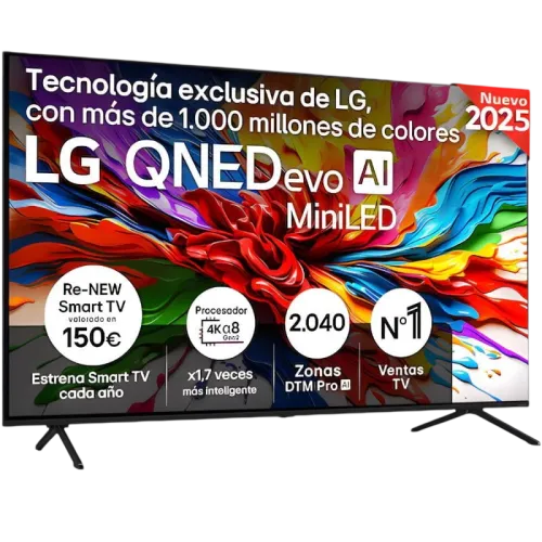 LG 75QNED92A6A 75 pulgadas 4K QNED Dolby Vision Smart TV