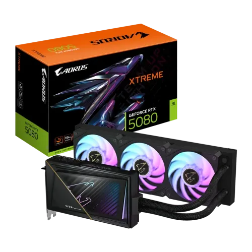 Tarjeta gráfica Gigabyte Aorus GeForce RTX 5080 Xtreme Waterforce
