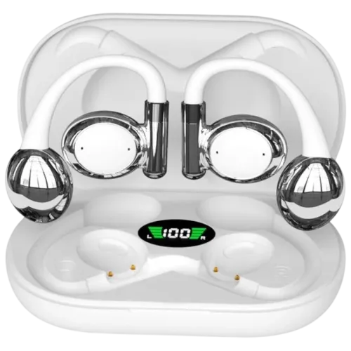 HBQ YYK-880 Blanco con micrófono Auriculares