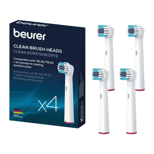 Cabezales de recambio Beurer TB 30/50 Rotación oscilante Blanco
