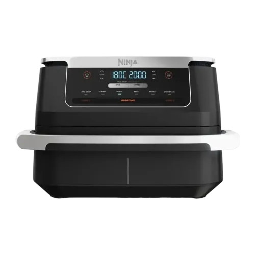 Freidora de Aire Ninja AF550EU FlexDrawer Doble Cesta 2x3,3L 6,6L 2470W 6 Funciones