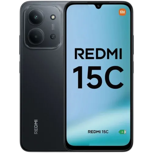 Xiaomi Redmi 15C 8GB/256GB Negro 6,9 pulgadas IPS 120Hz 50MP 6000mAh 33W