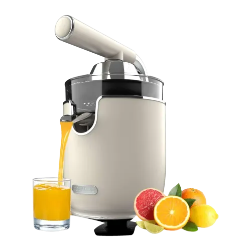 Exprimidor Cecotec Xqueeze RetroJuice 1000 1000W Con contenedor de jugo Beige