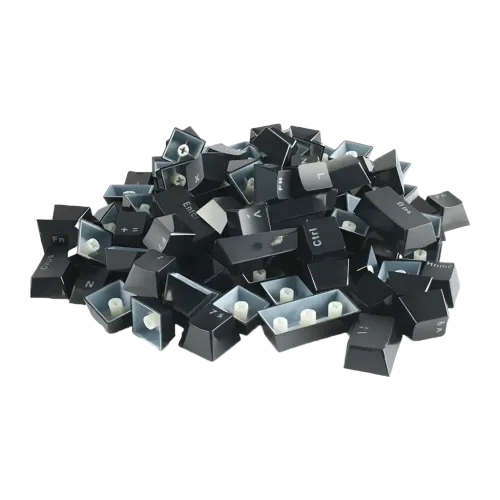 Teclas Glorious Gaming Mechanical Keyboard Keycaps Español Negro