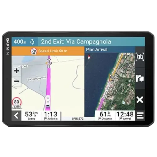 Garmin Camper 895 para caravanas 8 pulgadas mapas de Europa Bluetooth WiFi Navegador GPS