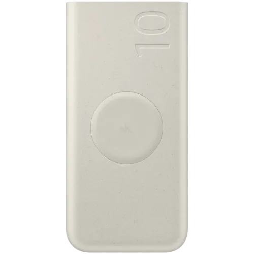 Samsung EB-U2510 Beige con carga inalámbrica 10000mAh 25W USB-C Power Bank