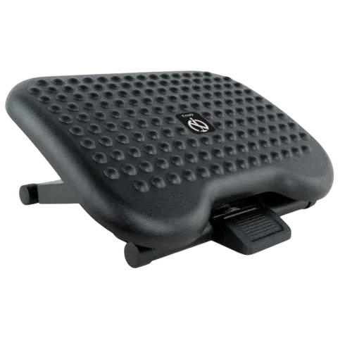 TooQ TQFR0603-B Negro ajustable Reposapiés