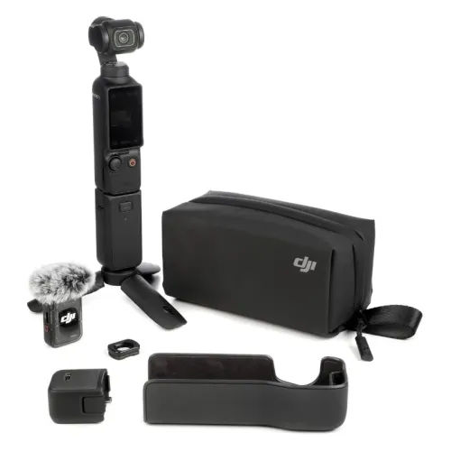 DJI Osmo Pocket 3 Creator Combo 4K 120fps Cámara de vlogging + Pack de Accesorios