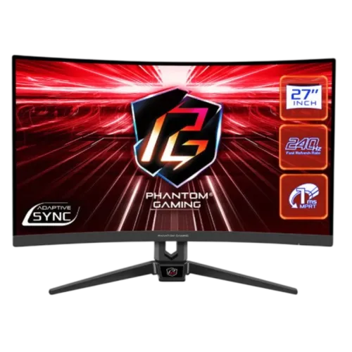 ASRock PG27F15RS1A Negro 27 pulgadas Full HD VA 240Hz 1ms FreeSync curvo Monitor