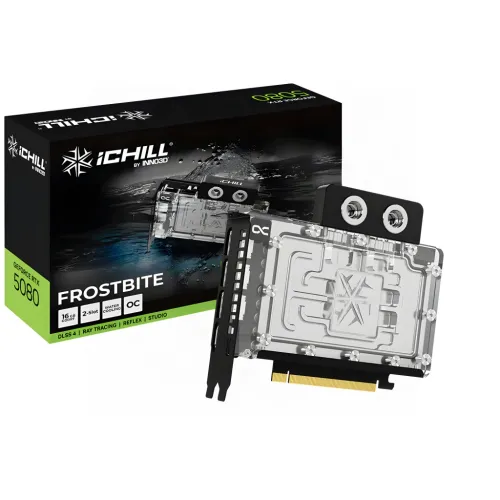 INNO3D GeForce RTX 5080 ICHILL FROSTBITE 16GB Tarjeta gráfica