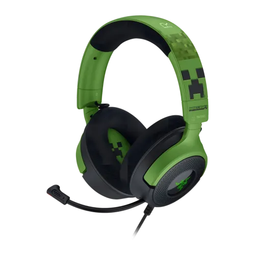 Razer Kraken V4 X Minecraft Edition Chroma con micrófono Auriculares gaming