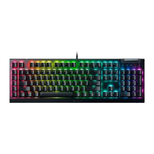 Razer BlackWidow V4 X Yellow Switch Cable USB Trenzado 2m mecánico RGB Teclado gaming
