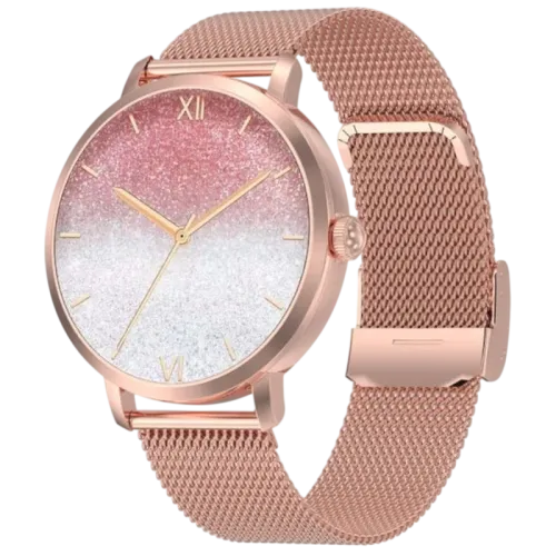 DT NO.1 DT S Dorado Correa Metálica 1,3 pulgadas AMOLED 5 días +150 deportes IP68 Smartwatch