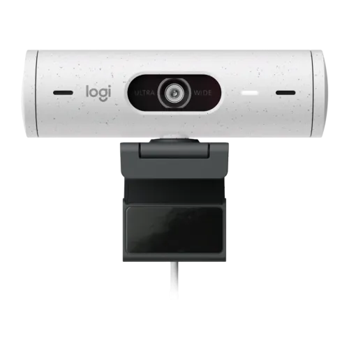 Logitech Brio 500 Full HD Blanco Roto 60fps autoenfoque Webcam