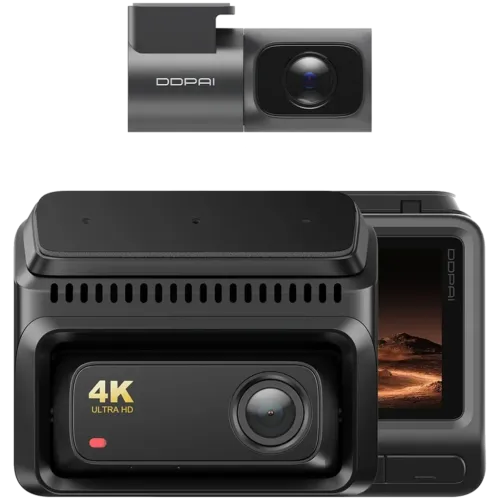 DDPAI Z60 2026 2CH Delantera y Trasera 4K + 1080P GPS Integrado WiFi 3 pulgadas Dashcam