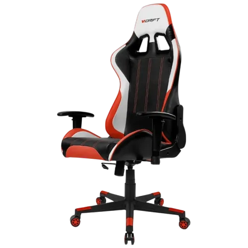 Drift DR175 Negro Rojo 150kg reclinable reposacabezas cojín lumbar Silla gaming