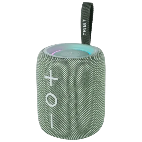 Tribit StormBox Mini+ Verde 12W 12h IPX7 2600mAh manos libres Altavoz Bluetooth 5.4