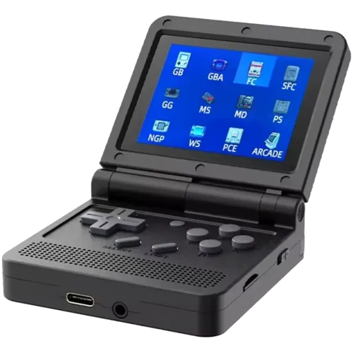 Powkiddy V90 Consola Portátil Retro Negro