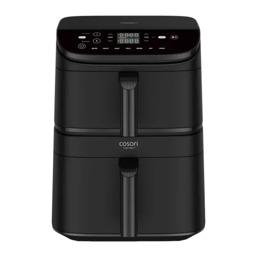 Cosori Turbo Tower CAF-DC121 Doble Cesta Vertical 10,8L 2630W 7 programas pantalla táctil Freidora de aire