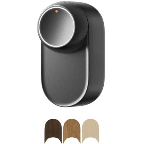 SwitchBot Lock Ultra Negro Matter Bluetooth compatible con Alexa Google y HomeKit Cerradura inteligente
