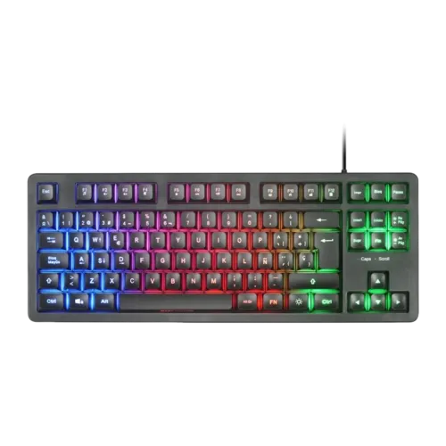 Mars Gaming MK023 TKL H-Mech FRGB Rojo Switch RGB Teclado gaming