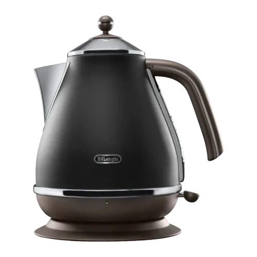 De'Longhi Icona Vintage KBOV 2001 1,7L 2000W Negro acero inoxidable Hervidor eléctrico