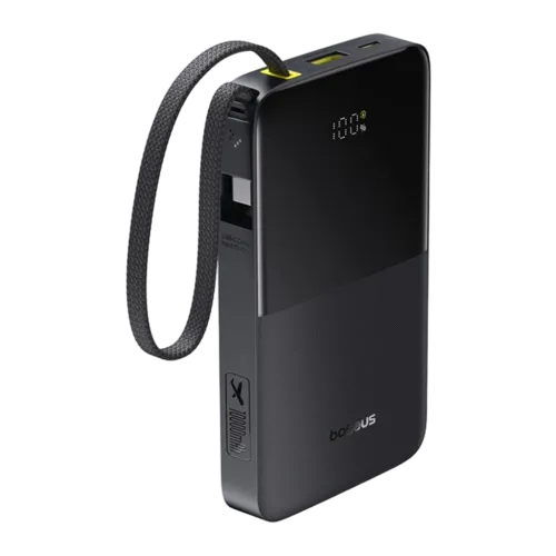 Baseus EnerFill FC51 Bipow 2 Pro con cable integrado 10000mAh 22,5W USB-C Power Bank