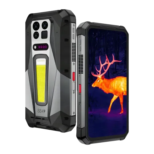 Unihertz 8849 Tank 5 Pro 5G 18GB/512GB Rugged con proyector y cámara térmica IP68/IP69K 6,73 pulgadas AMOLED 120Hz 17600mAh NFC
