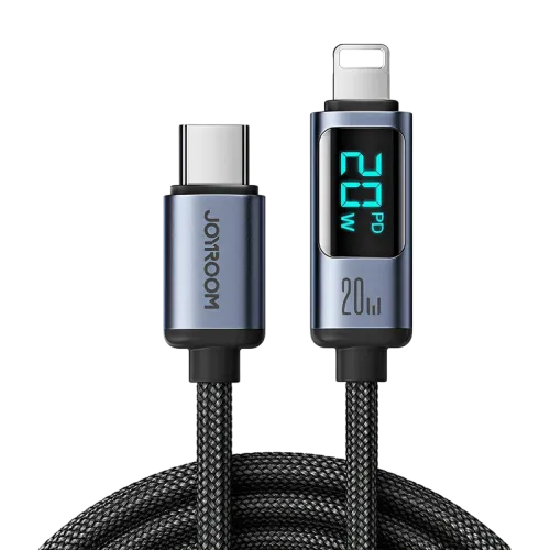 Cable Joyroom Tipo-C a Lightning con Pantalla LED