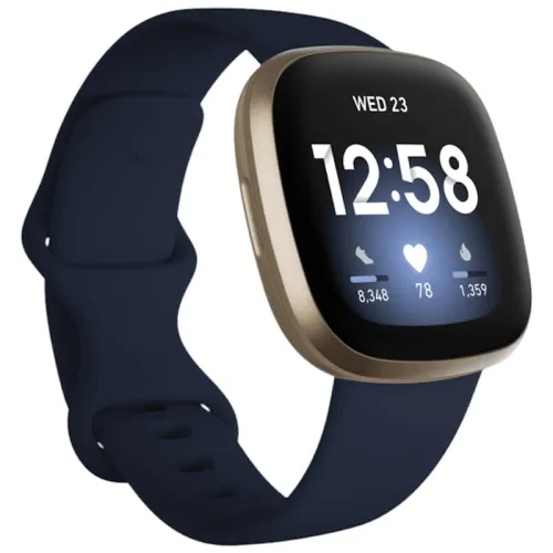 Fitbit Versa 3 1,58 pulgadas AMOLED NFC 6 días 5ATM Smartwatch Negro