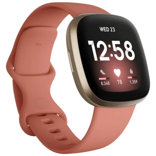 Fitbit Versa 3 1,58 pulgadas AMOLED NFC 6 días 5ATM Smartwatch Negro