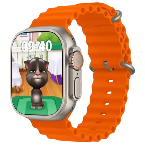 DT NO.1 V9 Ultra 2 Naranja 2,1 pulgadas AMOLED GPS NFC 15 días IP68 Smartwatch
