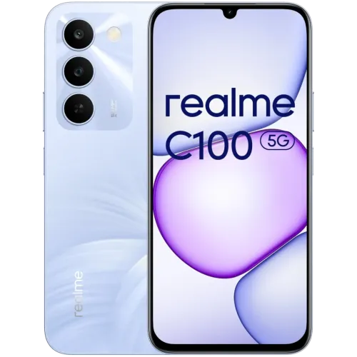 Realme C100 5G 4GB/128GB Morado 6,75 pulgadas IPS 120Hz 50MP 7000mAh 45W NFC