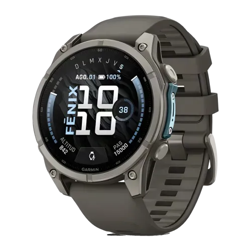 Garmin Fenix 9 47 mm Gris Pebble AMOLED 16 días Smartwatch