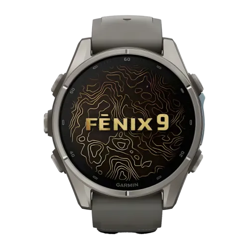 Garmin Fenix 9 Sapphire Titanium 43 mm Gris Pebble AMOLED GPS 15 días 10ATM Smartwatch