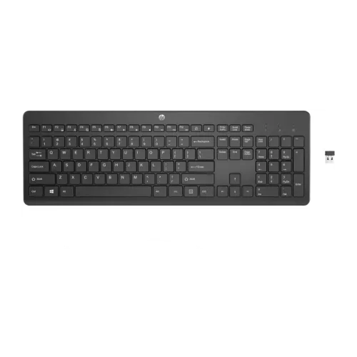 HP 230 Negro QWERTY Español Teclado inalámbrico