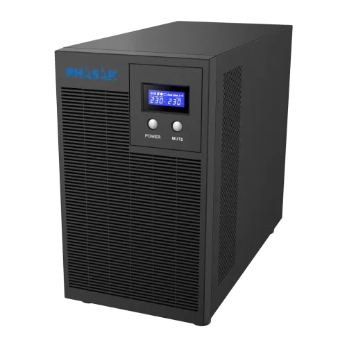 Phasak Protekt Torre PH 7631 Línea Interactiva 3160VA Gris 2100W 4 tomas SAI