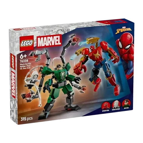Set de construcción LEGO Marvel 76338 Mech Duel: Spider-Man vs. Doc Ock