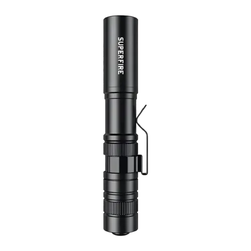 Superfire X18 Negro Pilas AAA 55 lúmenes 38 m IP44 Linterna LED