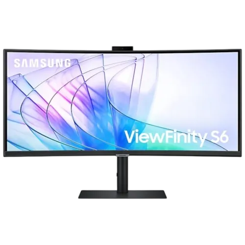 Samsung ViewFinity S34C652VAU Negro con webcam 34 pulgadas 2K VA 100Hz 5ms FreeSync curvo UltraWide Monitor