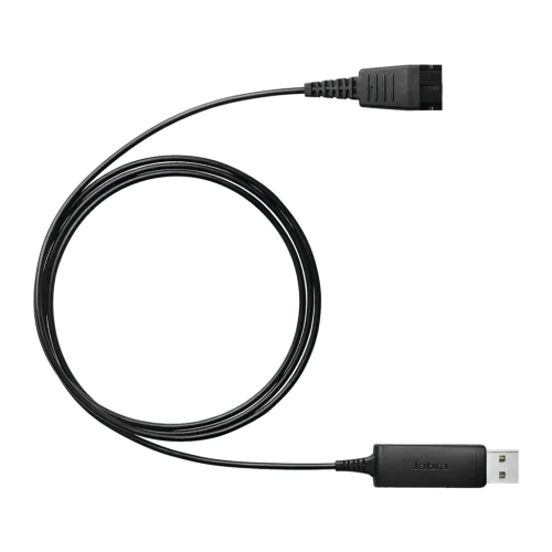 Adaptador auriculares Jabra Link 230 QD a USB QD a USB-A 1,2m