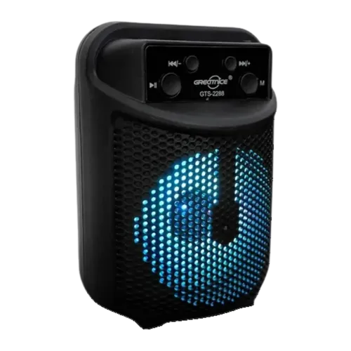 Oryx GTS-2288 Recargable 5W radio FM luces LED Altavoz Bluetooth