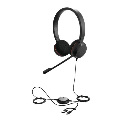 Jabra Evolve 20 UC Stereo USB-C Diadema con micrófono Auriculares