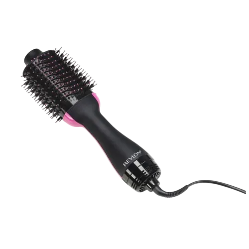 Revlon RVDR5222E Negro/Rosa iónico 2 velocidades 3 temperaturas Cepillo de aire caliente